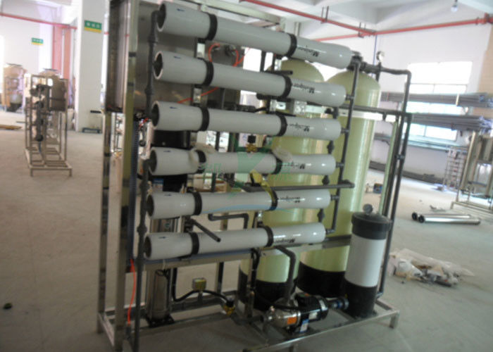 Drinking Water Filter Brackish Water Treatment Plant , Commercial Water RO System