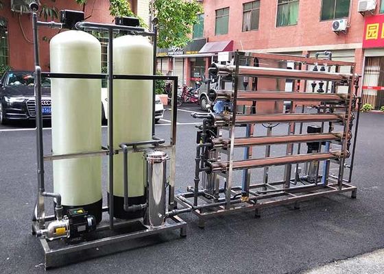 RO System Ultrapure Water Equipment 1000LPH For Food / Beverage/ Medicine/ Chemical / Petroleum Industry