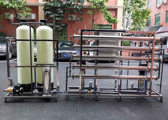 RO System Ultrapure Water Equipment 1000LPH For Food / Beverage/ Medicine/ Chemical / Petroleum Industry