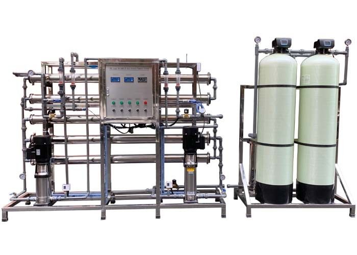 RO System Ultrapure Water Equipment 1000LPH For Food / Beverage/ Medicine/ Chemical / Petroleum Industry