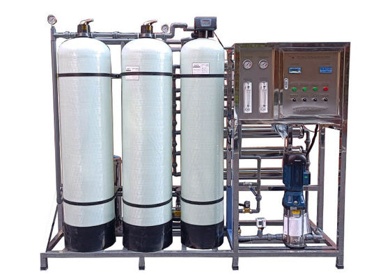 Hot Sale 1500L/H Σύστημα αντίστροφης όσμωσης Σύστημα αποσκληρυντικού νερού καθαρισμού εγκατάστασης επεξεργασίας νερού πηγαδιών